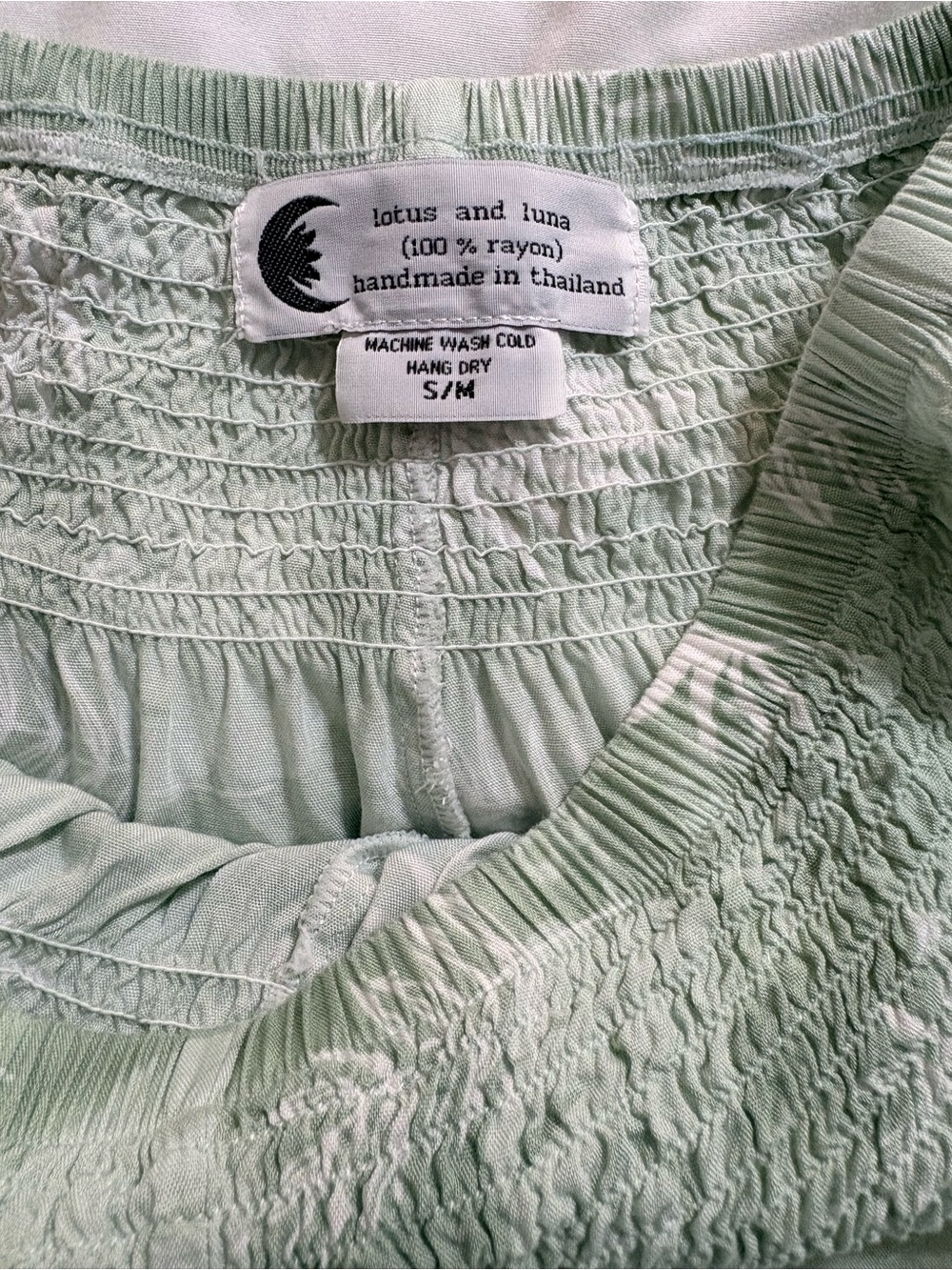 Women's Sage Tropical Print Elastic-Waist Harem Joggers - Picture 3 of 4